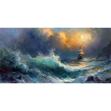 Scenery Oil Canvas on Canvas